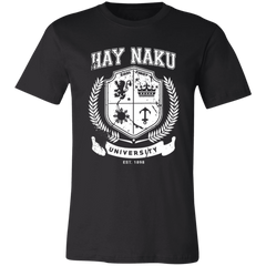 Hay Naku University Distressed CP Unisex Jersey T-Shirt