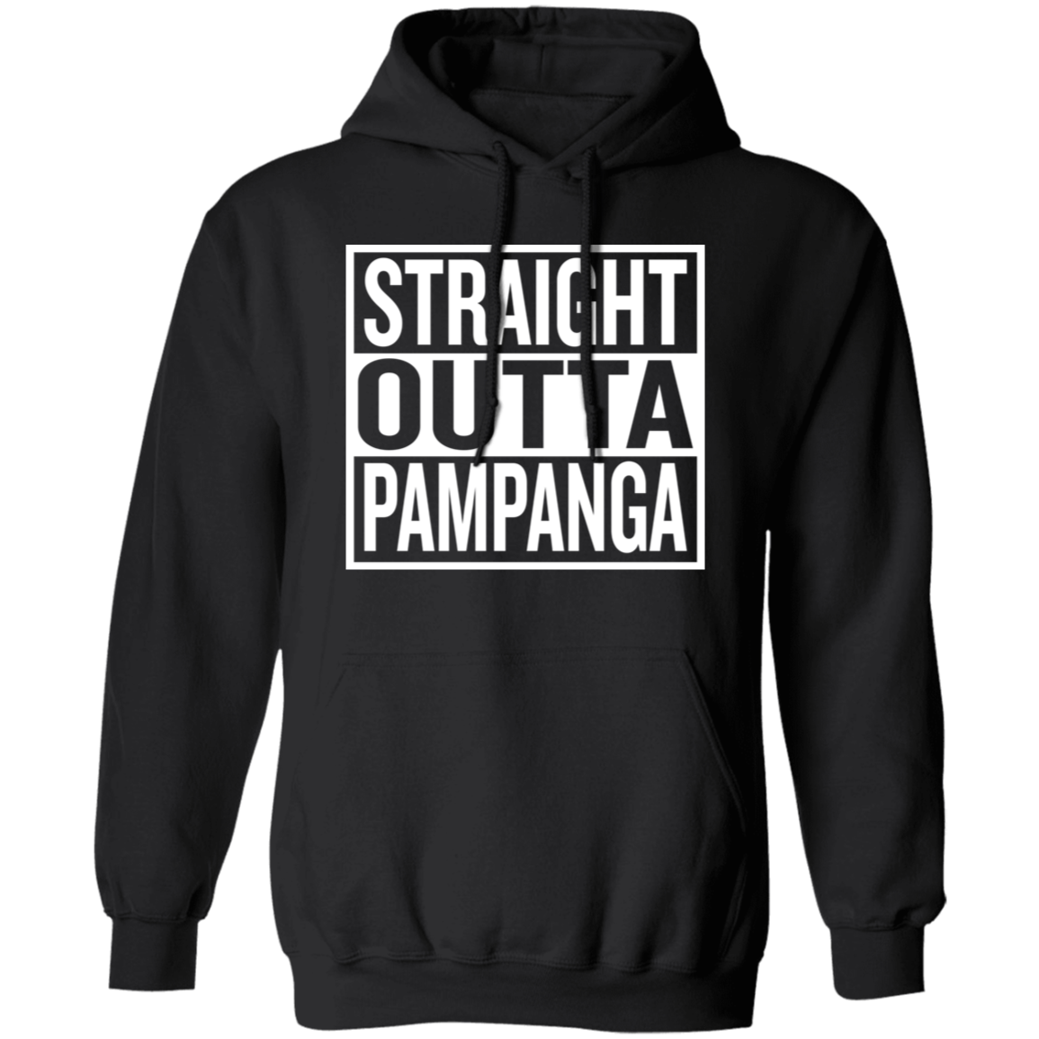 Straight Outta Pampanga Unisex Pullover Hoodie