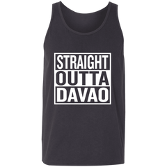 Straight Outta Davao Unisex Cotton Tank Top