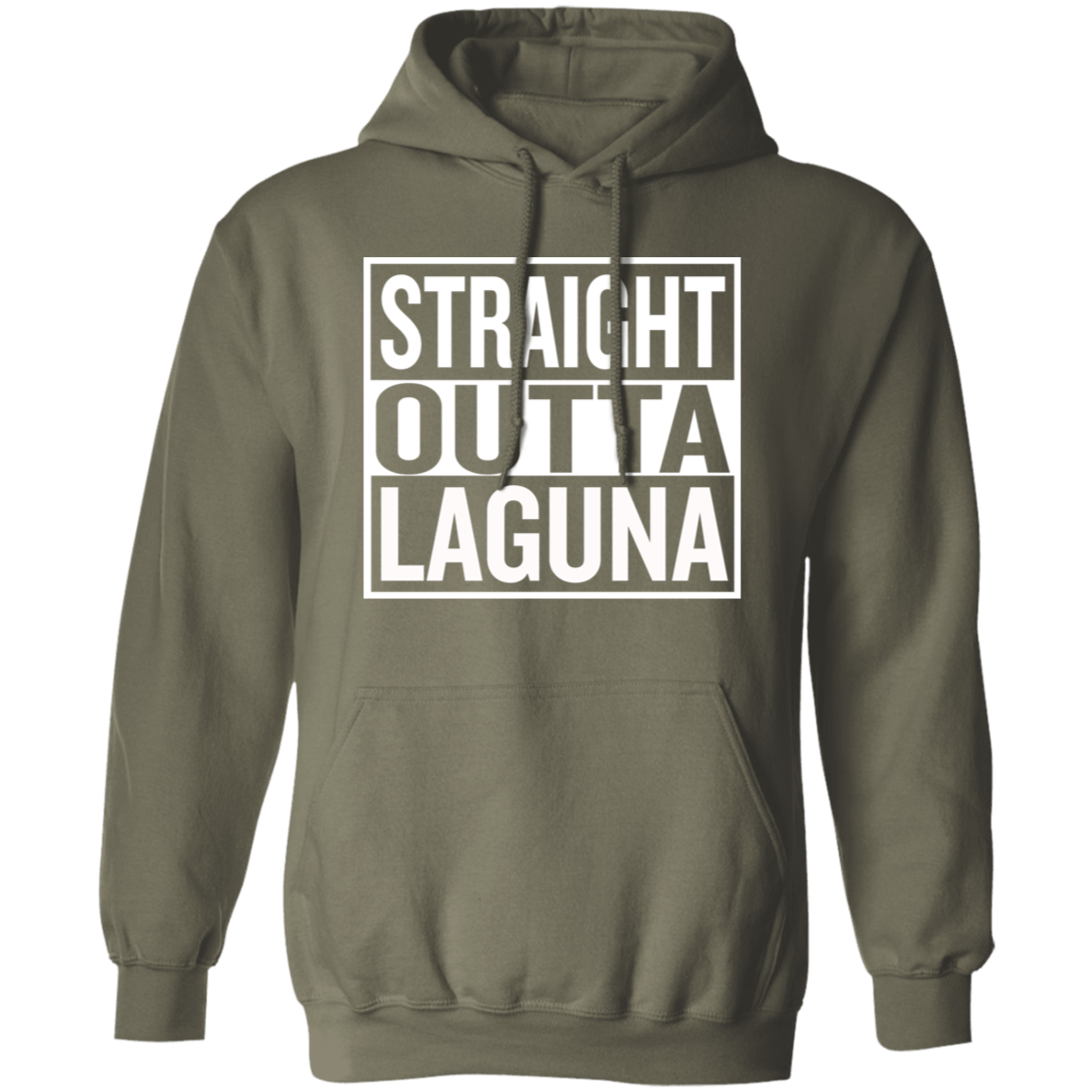 Straight Outta Laguna Unisex Pullover Hoodie