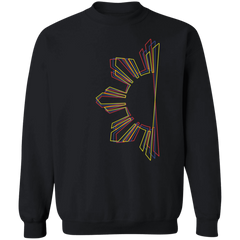 Sun and Stars 3D Unisex Crewneck Pullover Sweatshirt