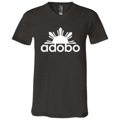 Adobo Half Sun Unisex Jersey V-Neck T-Shirt