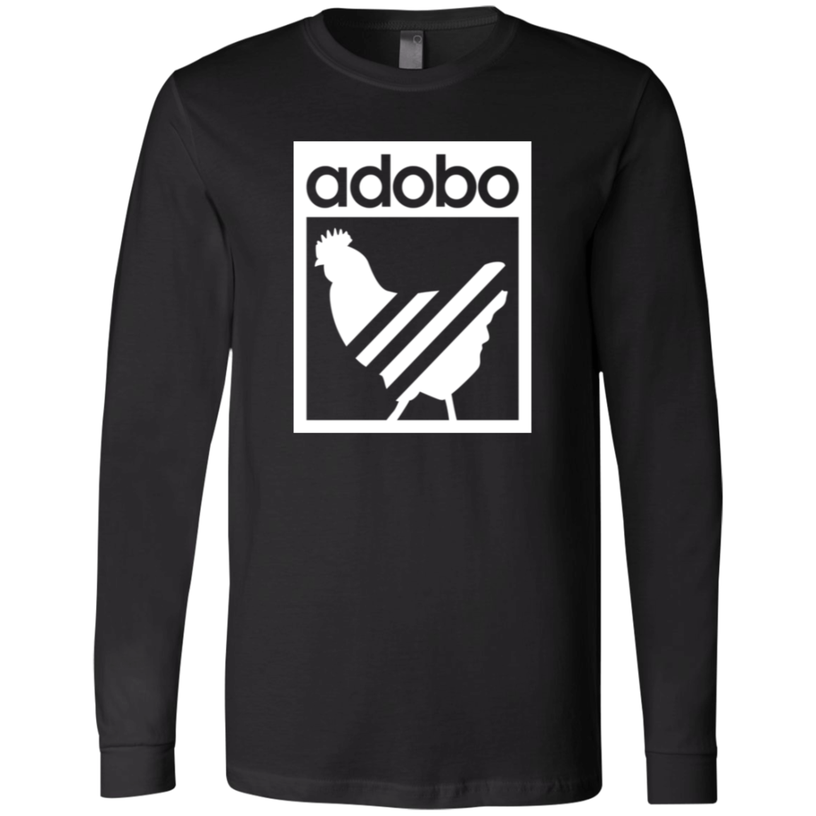 Chicken Adobo Mens Jersey Long Sleeve T-Shirt