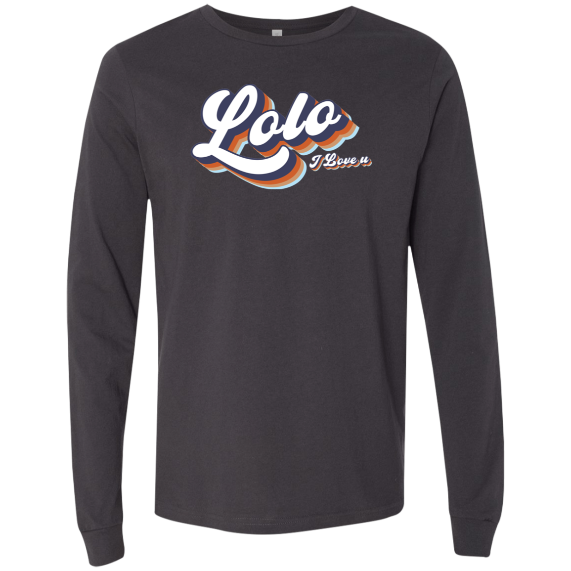 Lolo I Love U Unisex Jersey Long Sleeve T-Shirt