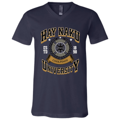 Hay Naku University Unisex Jersey V-Neck T-Shirt