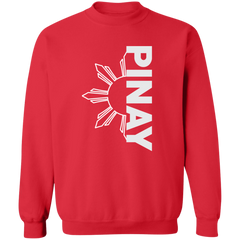 Pinay in Vertical Half Sun Unisex Crewneck Pullover Sweatshirt