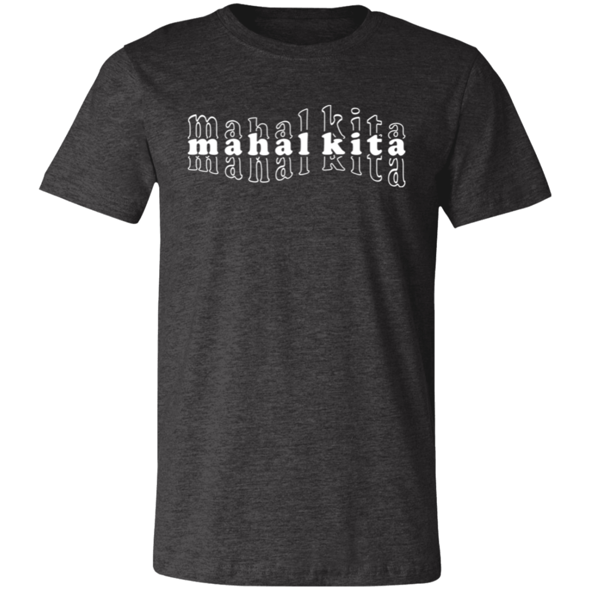 Mahal Kita Mesh Warp Unisex Jersey T-Shirt