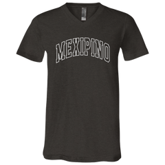 Mexipino Unisex Jersey V-Neck T-Shirt