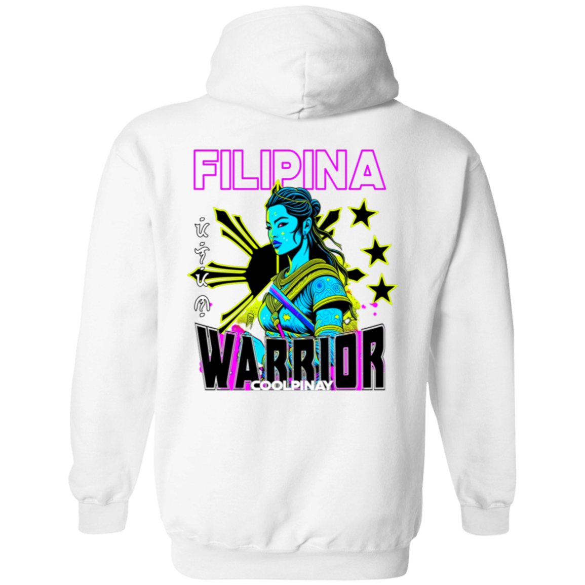 Filipina Warrior Psychadelic Unisex Pullover Hoodie