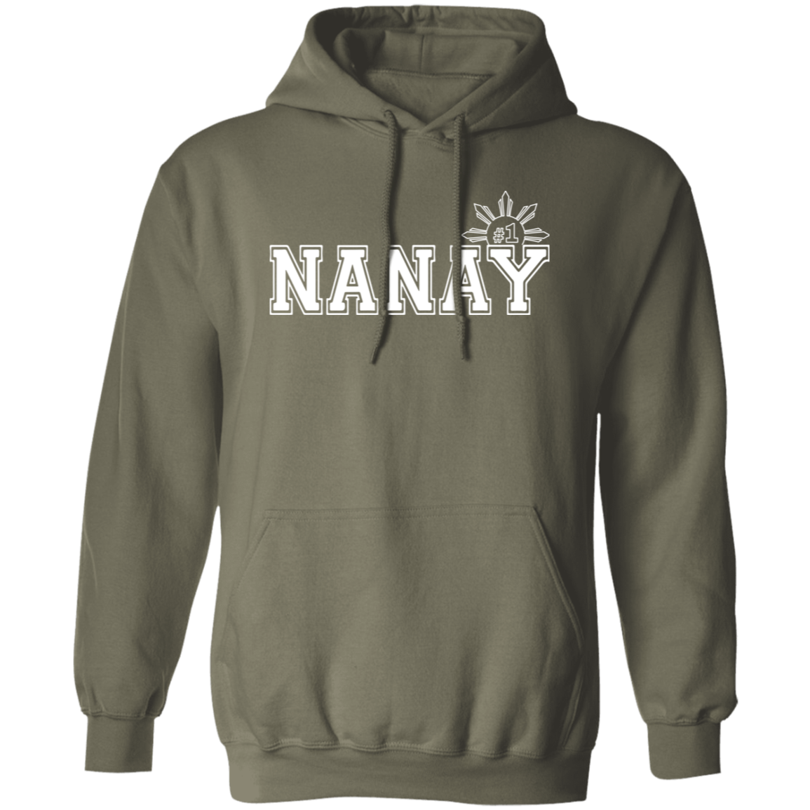 No 1 Nanay Unisex Pullover Hoodie