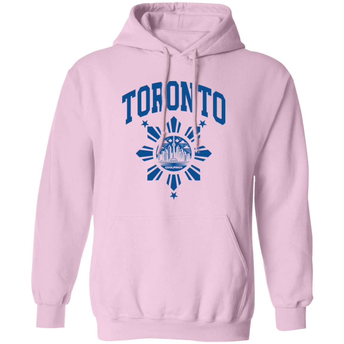 Toronto with Sun and Stars Unisex Pullover Hoodie