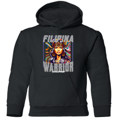 Filipina Warrior Beauty Youth Pullover Hoodie