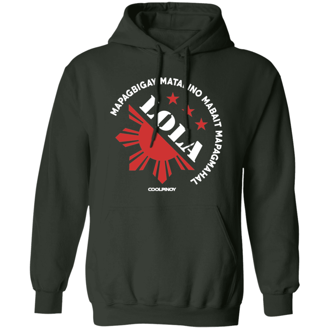 Matalino Mapagmahal Lola Unisex Pullover Hoodie