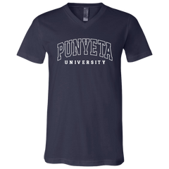 Punyeta University Unisex Jersey V-Neck T-Shirt