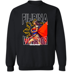 Filipina Warrior Unisex Crewneck Pullover Sweatshirt