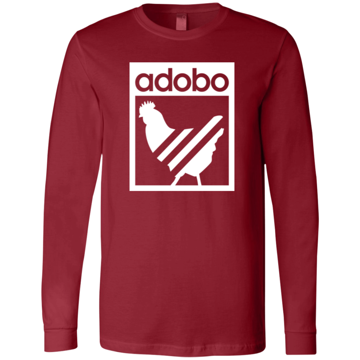 Chicken Adobo Mens Jersey Long Sleeve T-Shirt