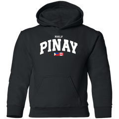 Half Pinay FILCAN Flag Youth Pullover Hoodie