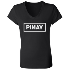 Pinay BP Ladies' Jersey V-Neck T-Shirt