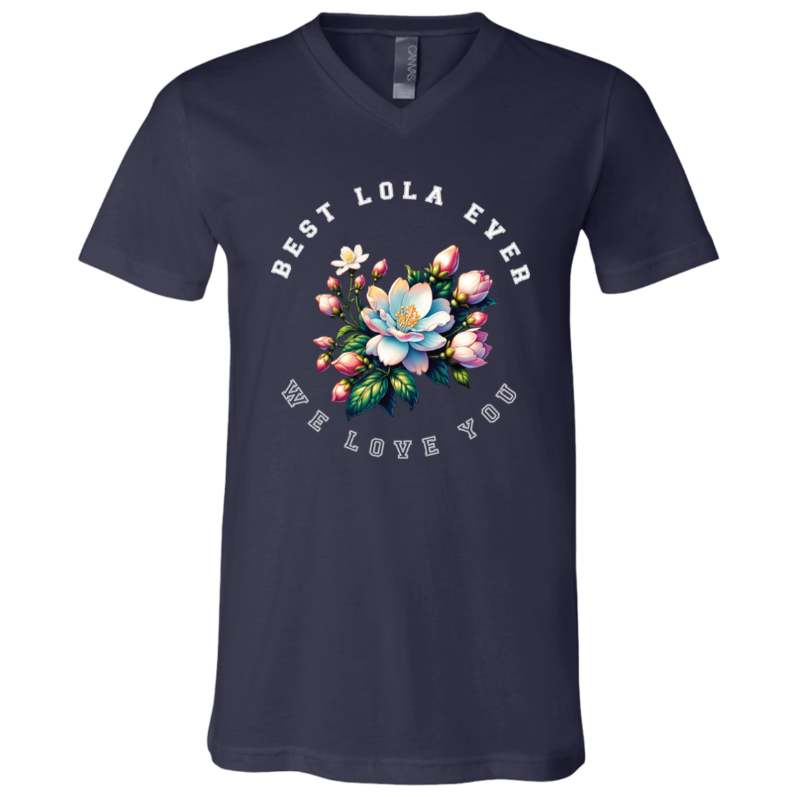 Best Lola Ever Unisex Jersey V-Neck T-Shirt