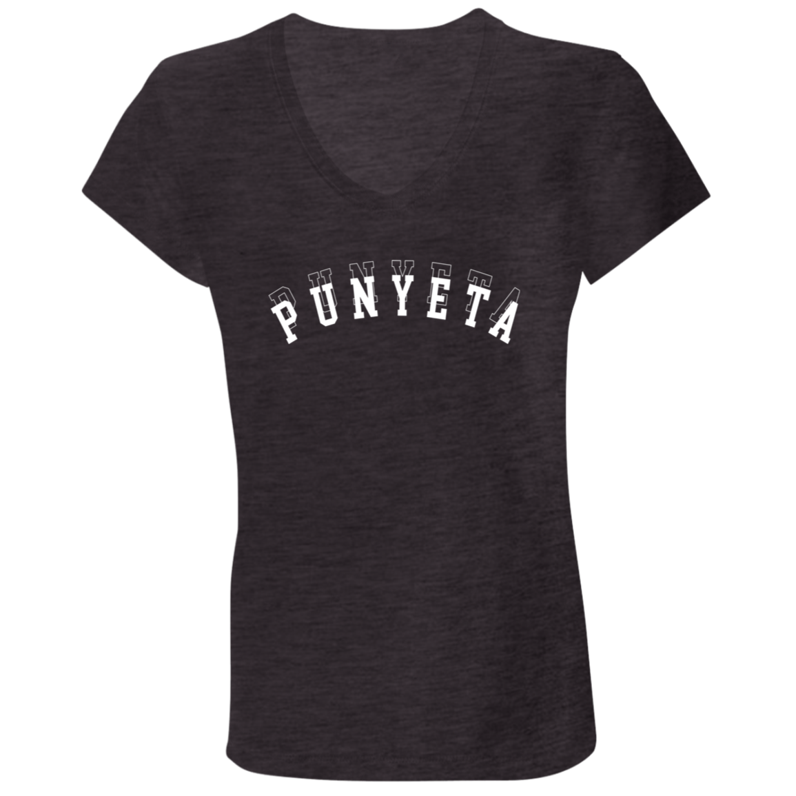 Punyeta Ladies Jersey V-Neck T-Shirt