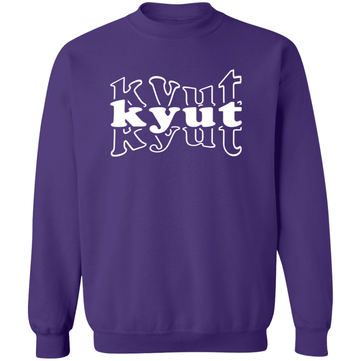 Kyut Unisex Crewneck Pullover Sweatshirt