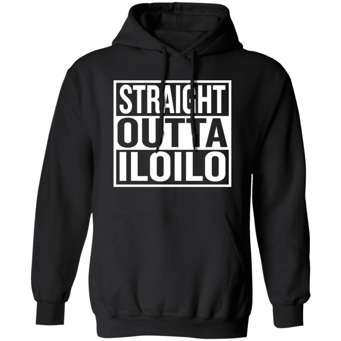 Straight Outta Iloilo Unisex Pullover Hoodie