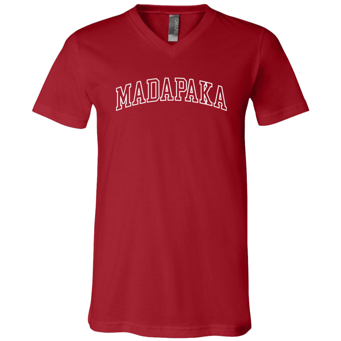 Madapaka Arch Unisex Jersey V-Neck T-Shirt