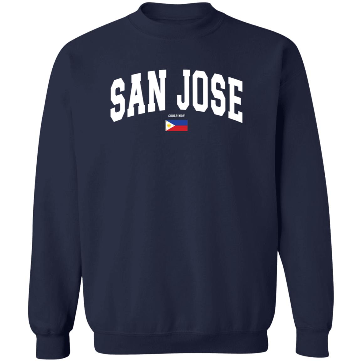 San Jose Unisex Crewneck Pullover Sweatshirt