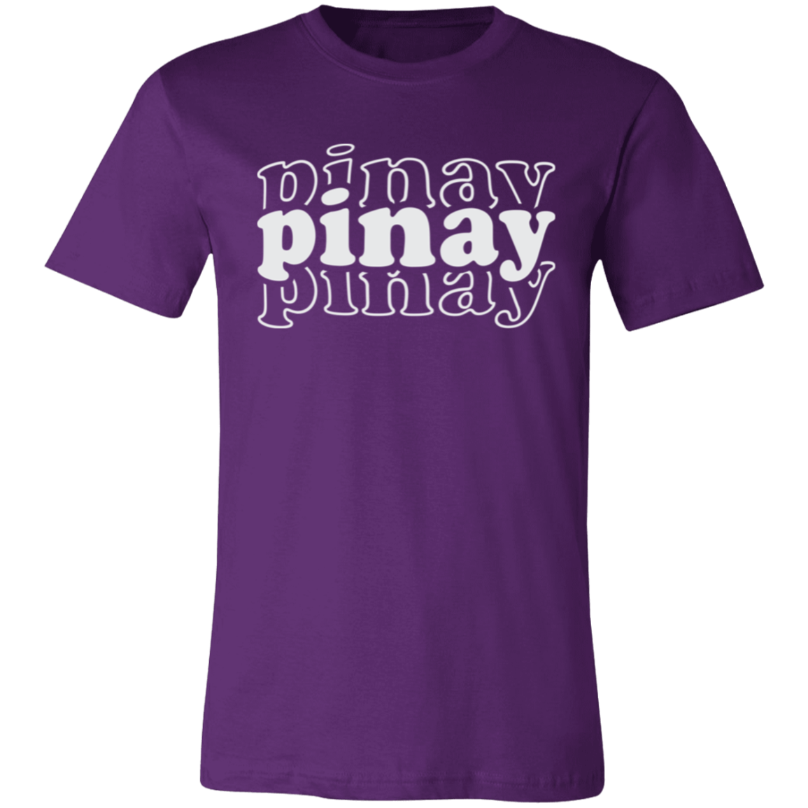 Pinay Triple Unisex Jersey T-Shirt