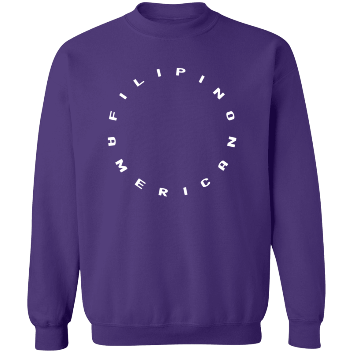 Filipino American Unisex Crewneck Pullover Sweatshirt