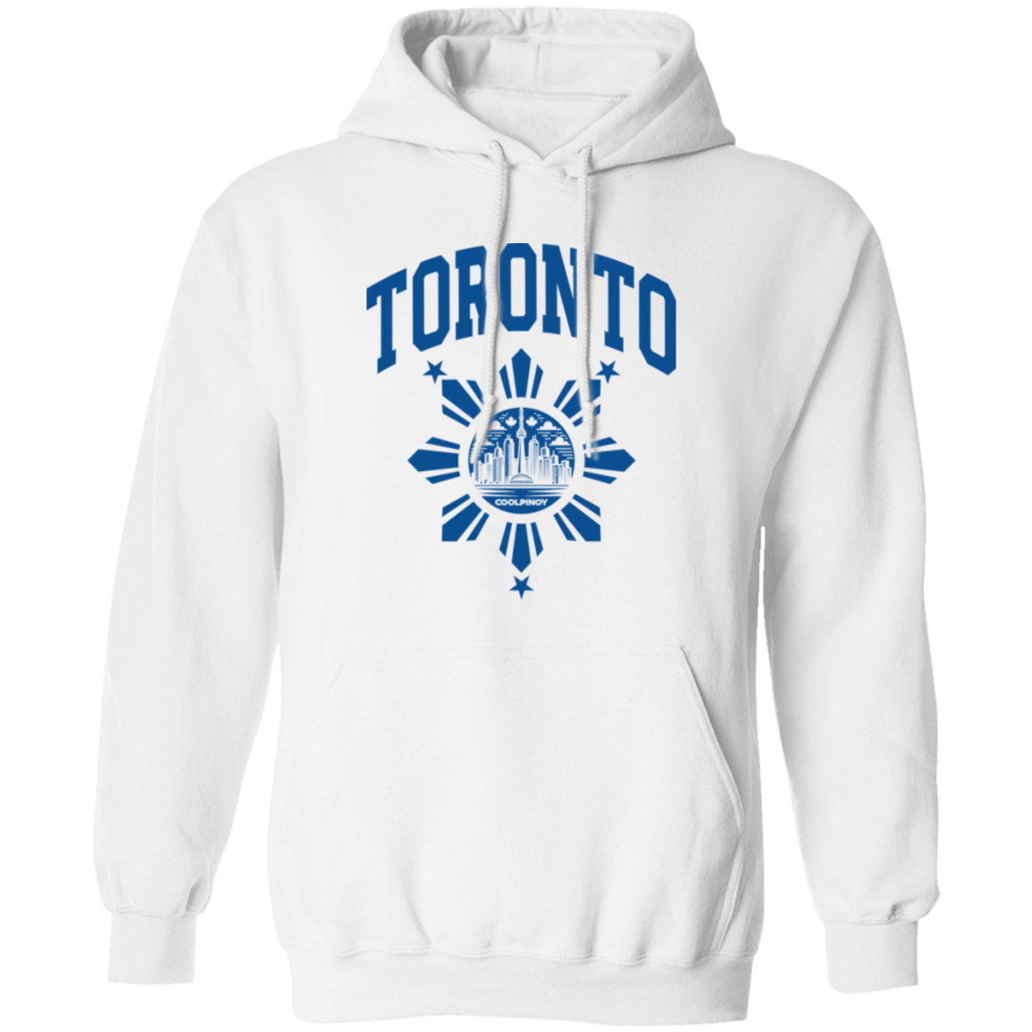 Toronto with Sun and Stars Unisex Pullover Hoodie