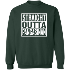 Straight Outta Pangasinan Unisex Crewneck Pullover Sweatshirt