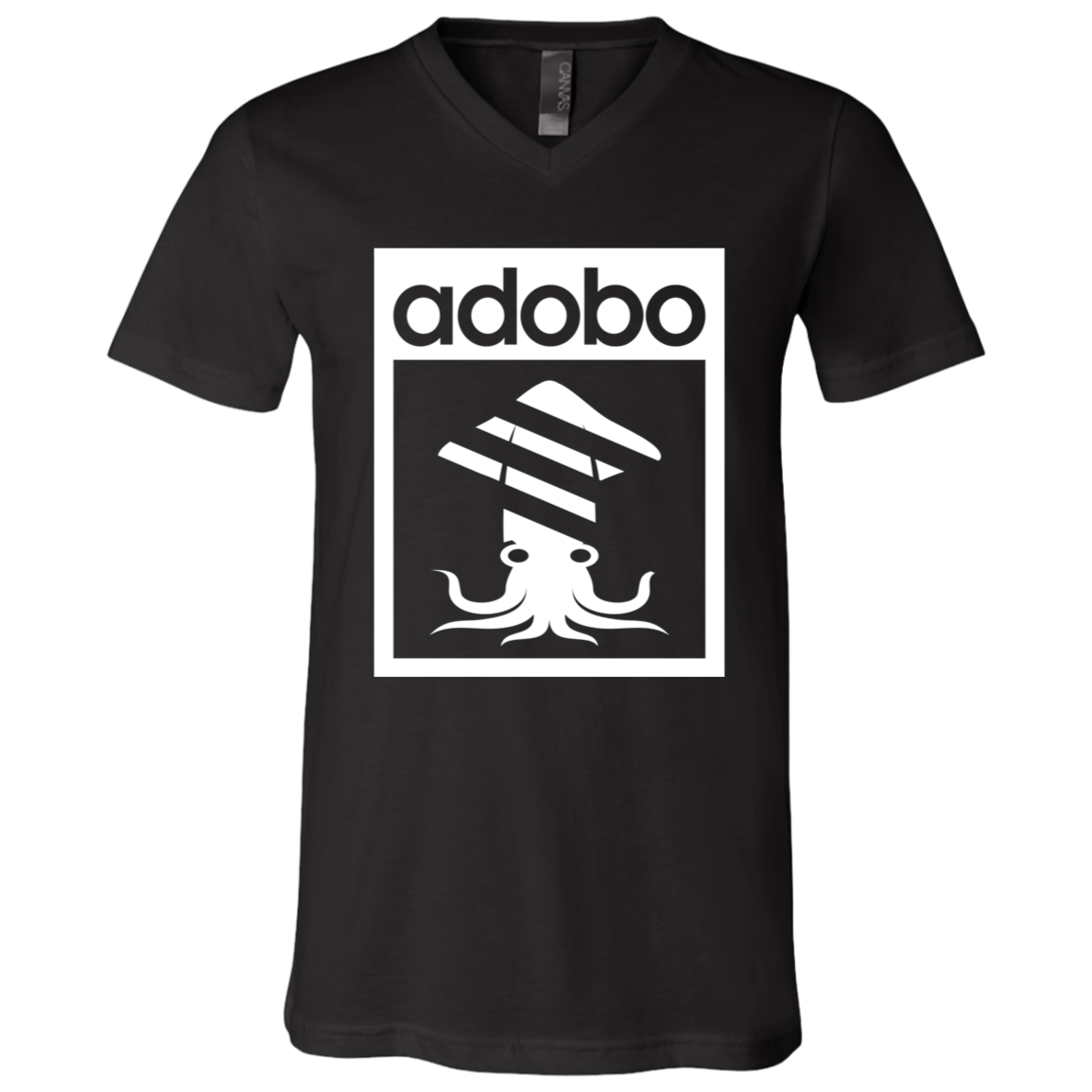 Squid Adobo Unisex Jersey V-Neck T-Shirt