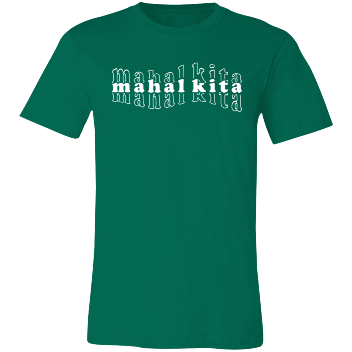 Mahal Kita Mesh Warp Unisex Jersey T-Shirt