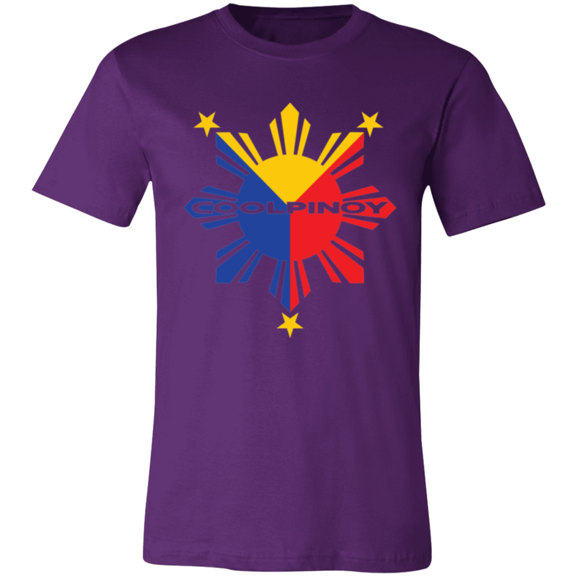 CoolPinoy Tricolor Unisex Jersey T-Shirt