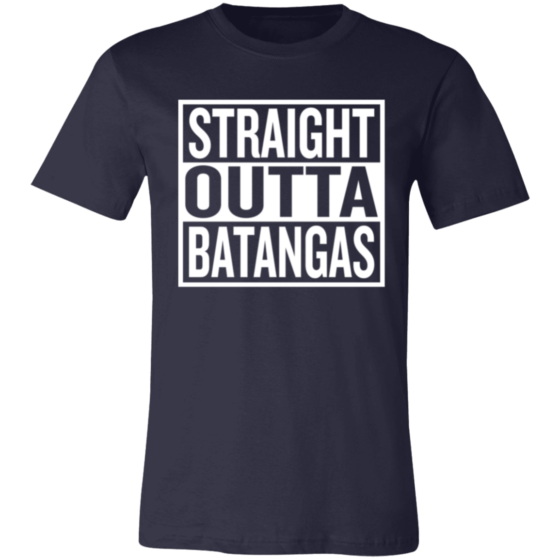 Straight Outta Batangas Unisex Jersey T-Shirt