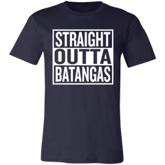 Straight Outta Batangas Unisex Jersey T-Shirt