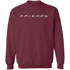 Priends Unisex Crewneck Pullover Sweatshirt