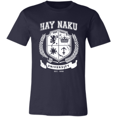 Hay Naku University Distressed CP Unisex Jersey T-Shirt