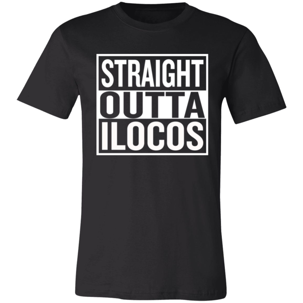 Straight Outta Ilocos Unisex Jersey T-Shirt