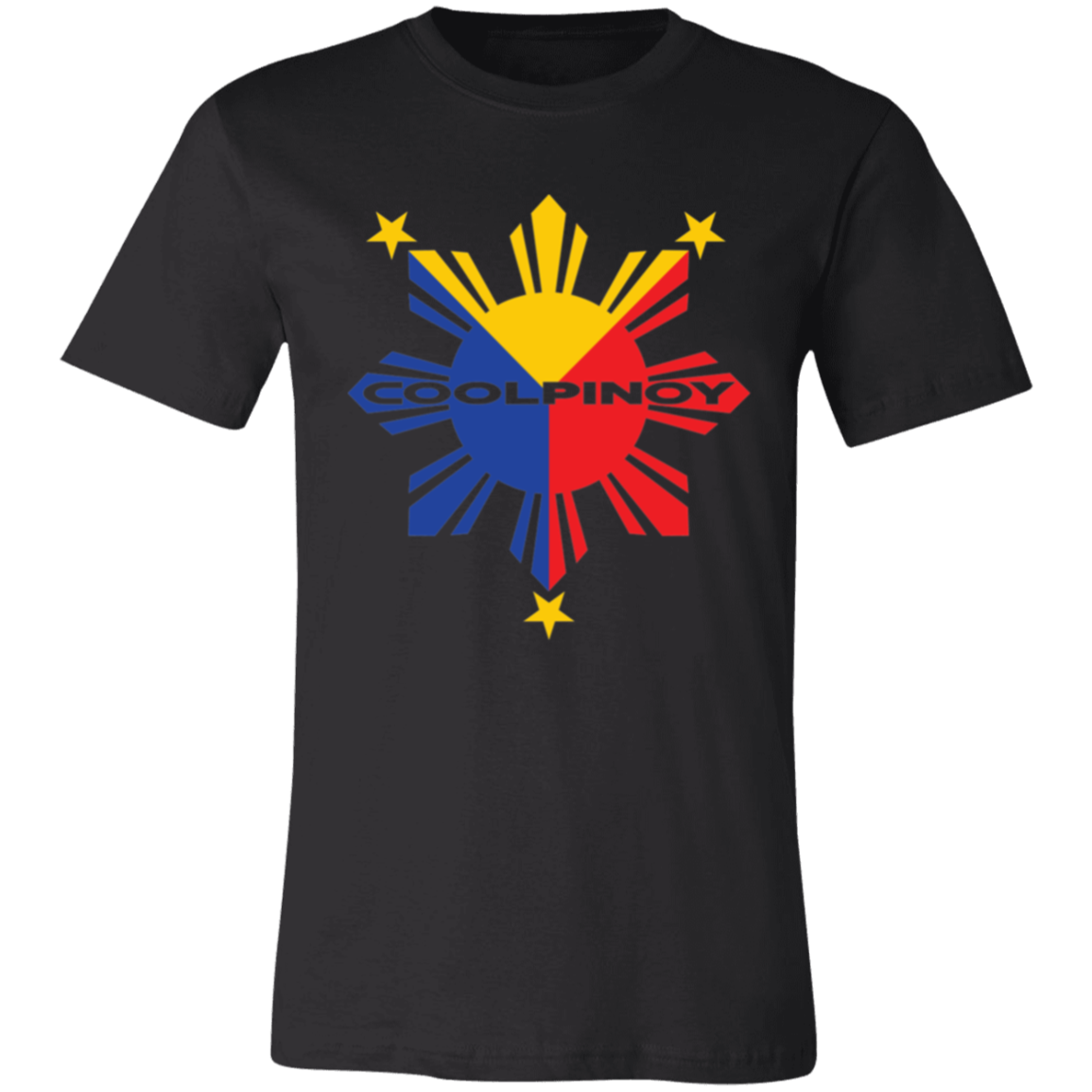 CoolPinoy Tricolor Unisex Jersey T-Shirt