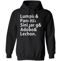 Lumpia Pancit Sinigang Adobo Lechon Unisex Pullover Hoodie