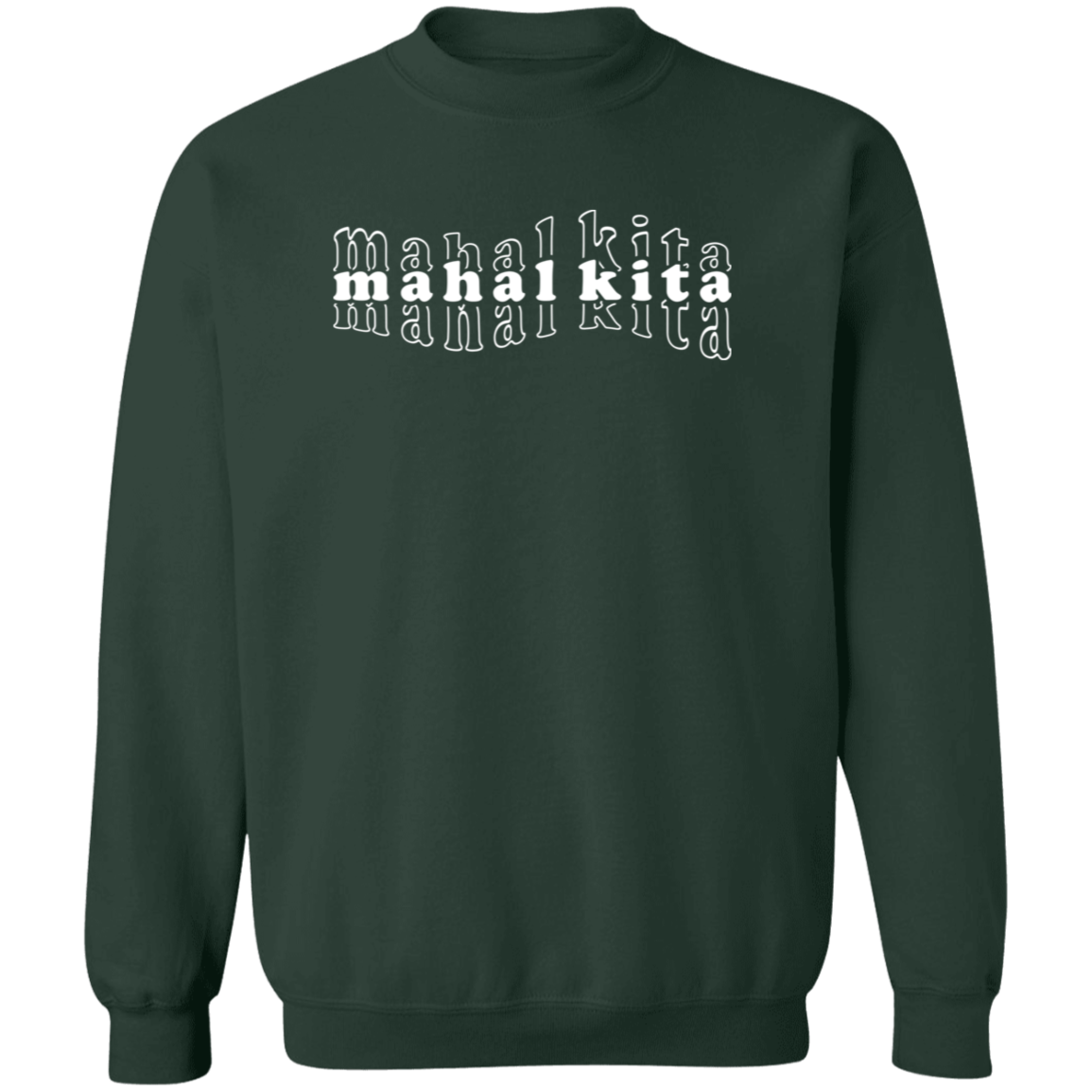 Mahal Kita Mesh Warp Unisex Crewneck Pullover Sweatshirt