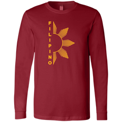 Filipino Half Sun Unisex Jersey Long Sleeve T-Shirt