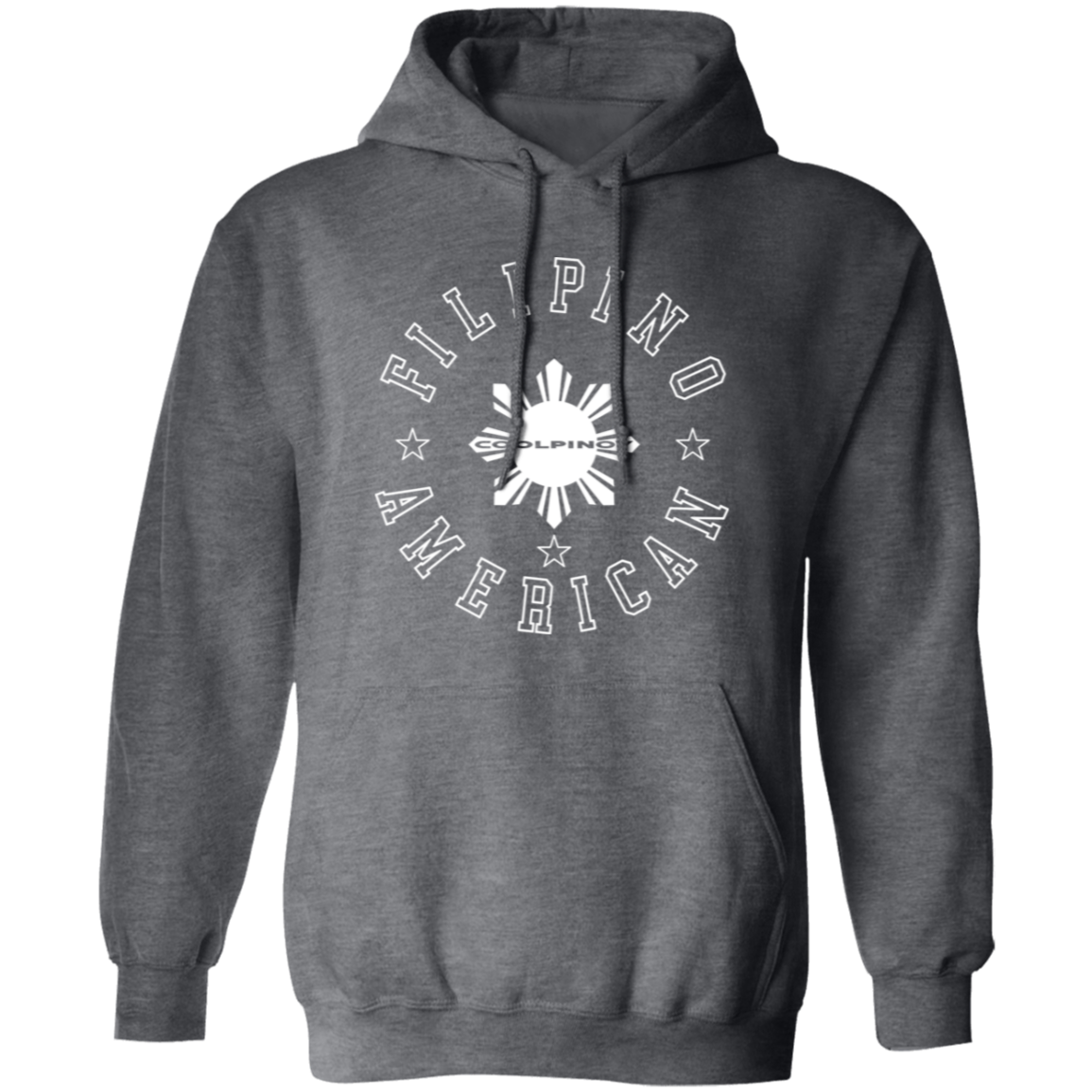 Filipino American White Sun Unisex Pullover Hoodie