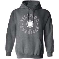 Filipino American White Sun Unisex Pullover Hoodie