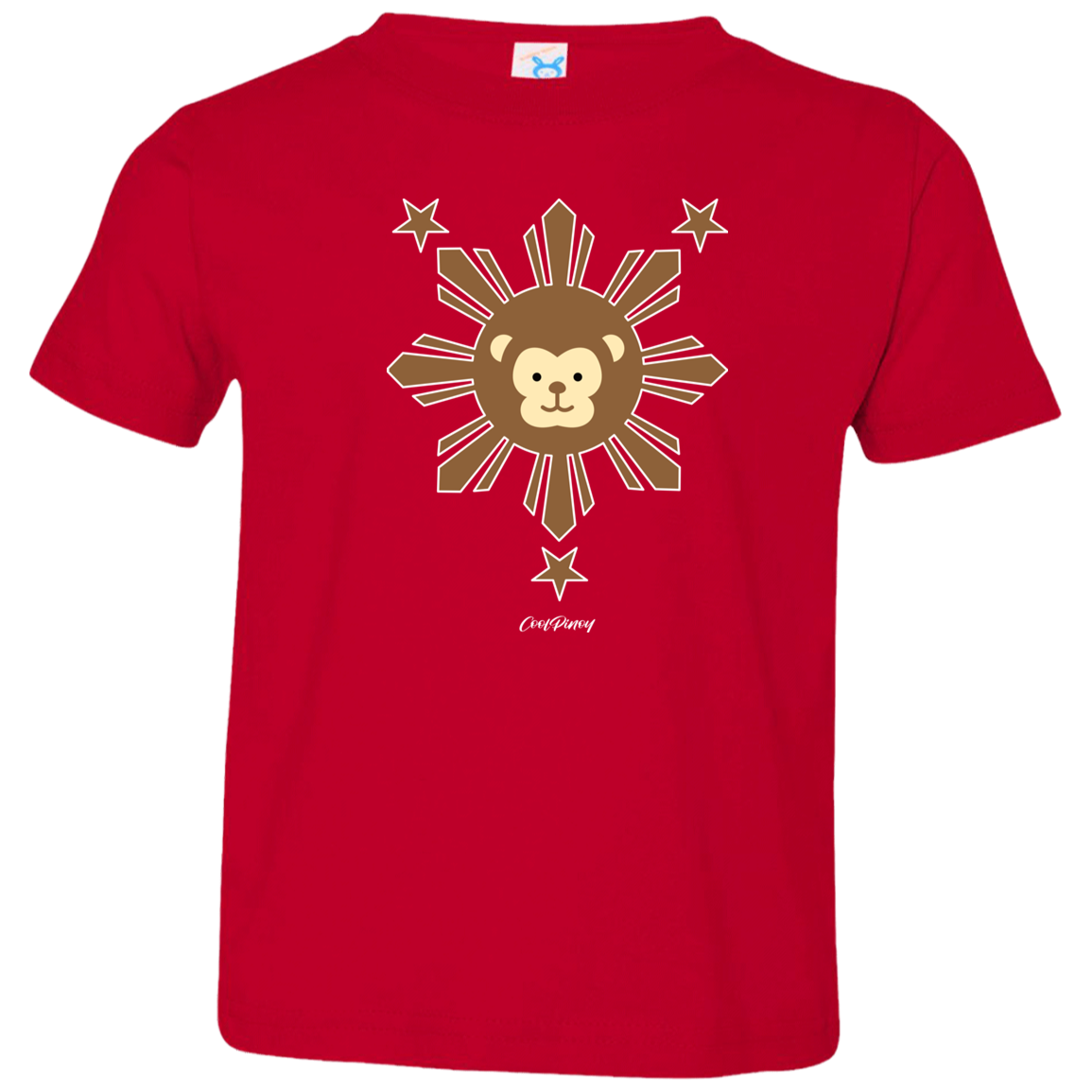 Kids Sun Monkey Toddler Jersey T-Shirt