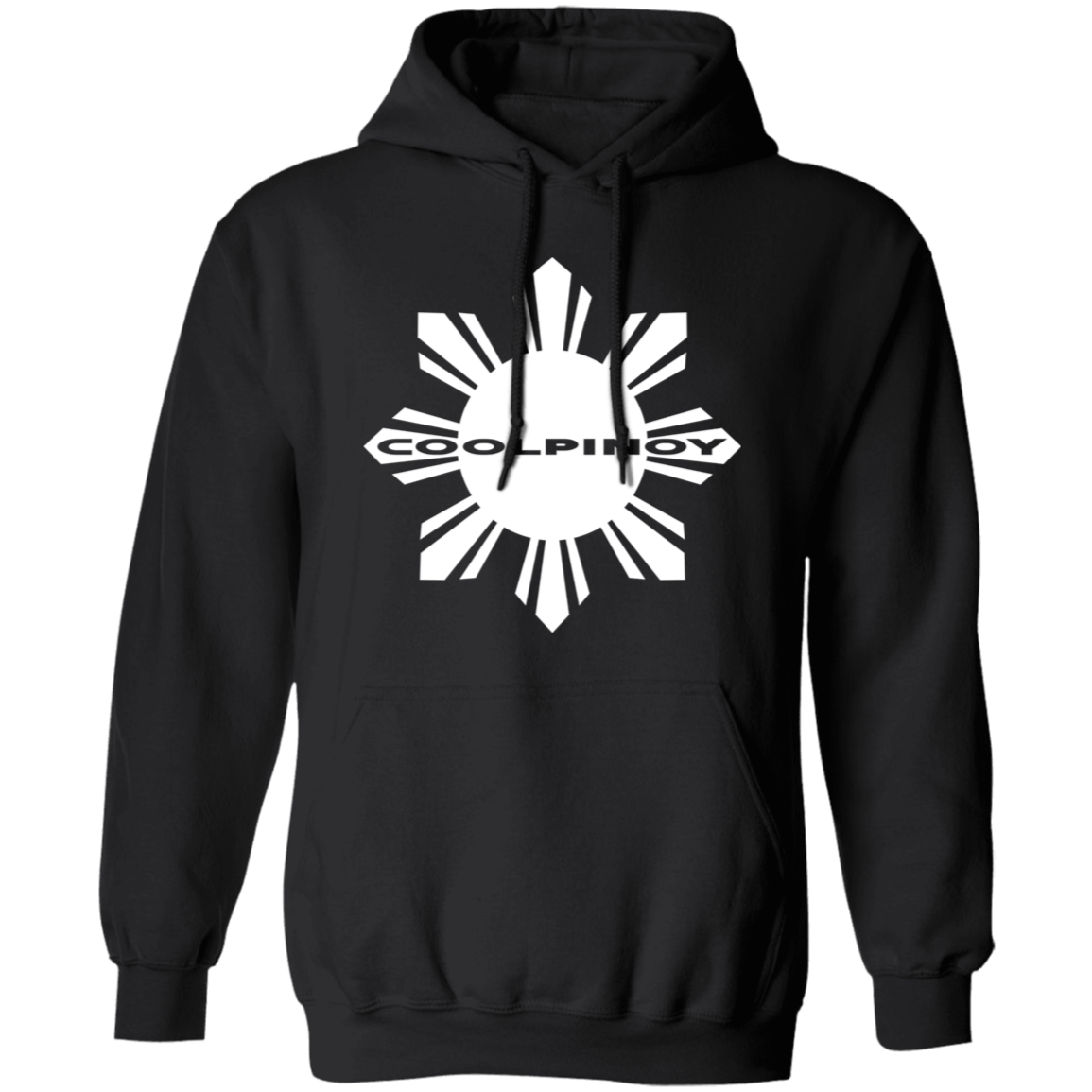 CoolPinoy Mid White Unisex Pullover Hoodie