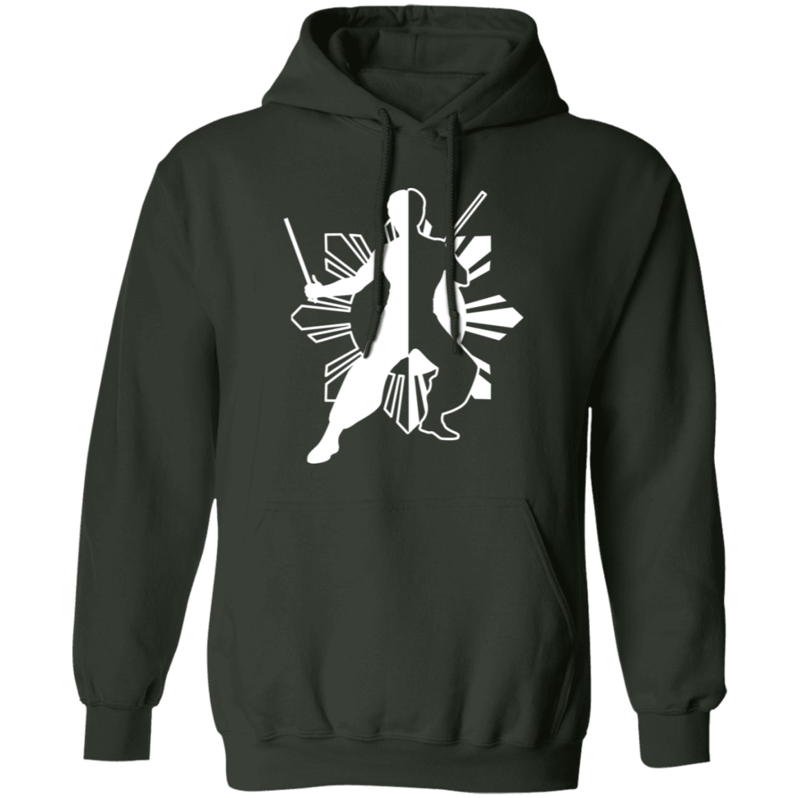 Kali Eskrima Ying Yang Unisex Pullover Hoodie