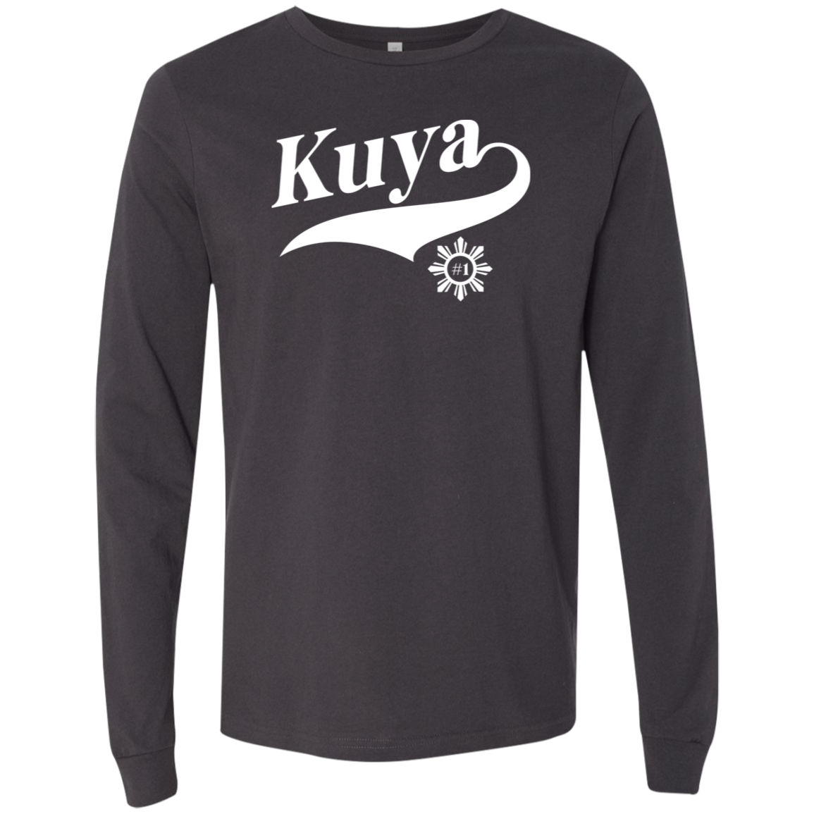 Number One Kuya Mens Jersey Long Sleeve T-Shirt